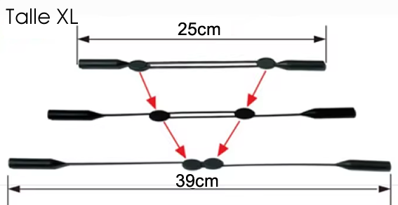 Cordón Ajustable, Talle XL