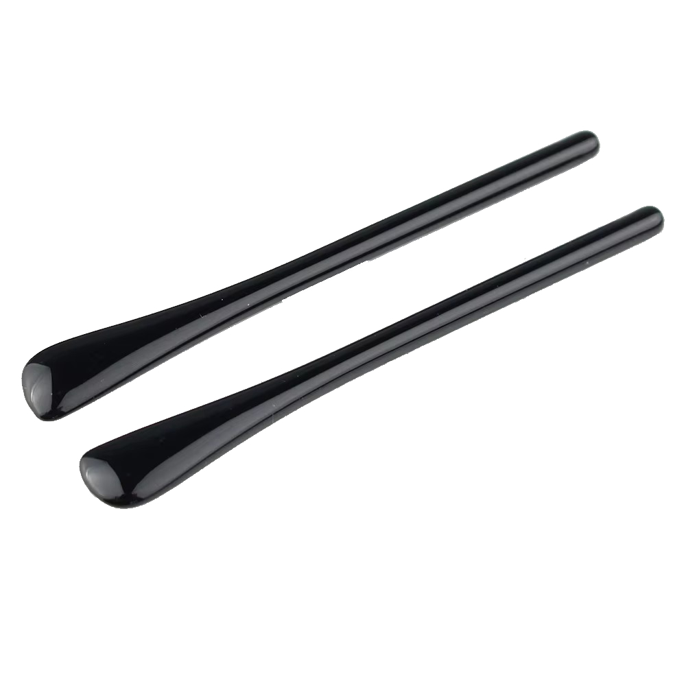 Terminales de PVC, Negro (Talón Fino), 65mm