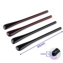 Terminales de PVC, Negro (Talón Fino), 65mm