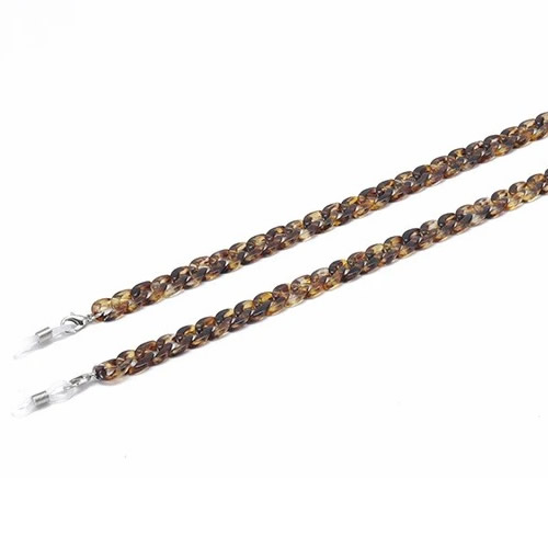 Cadena de Acrílico, eslabón grande - 3 Colores disponibles