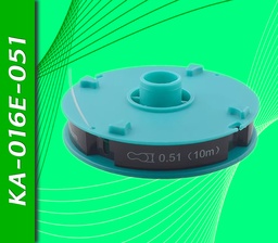 [KA-016E-051] Rollo de Nylon 0.51, Tanza Forma de "8"